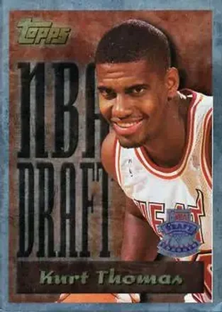 1995-96 Topps #10 NBA Draft Exchange Kurt Thomas