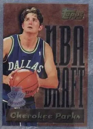 1995-96 Topps #12 NBA Draft Exchange Cherokee Parks