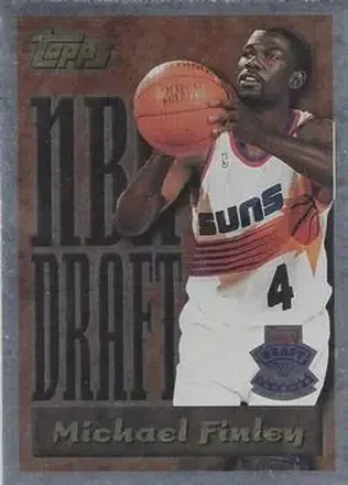 1995-96 Topps #21 NBA Draft Exchange Michael Finley