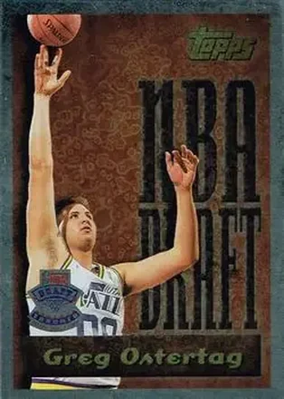 1995-96 Topps #28 NBA Draft Exchange Greg Ostertag