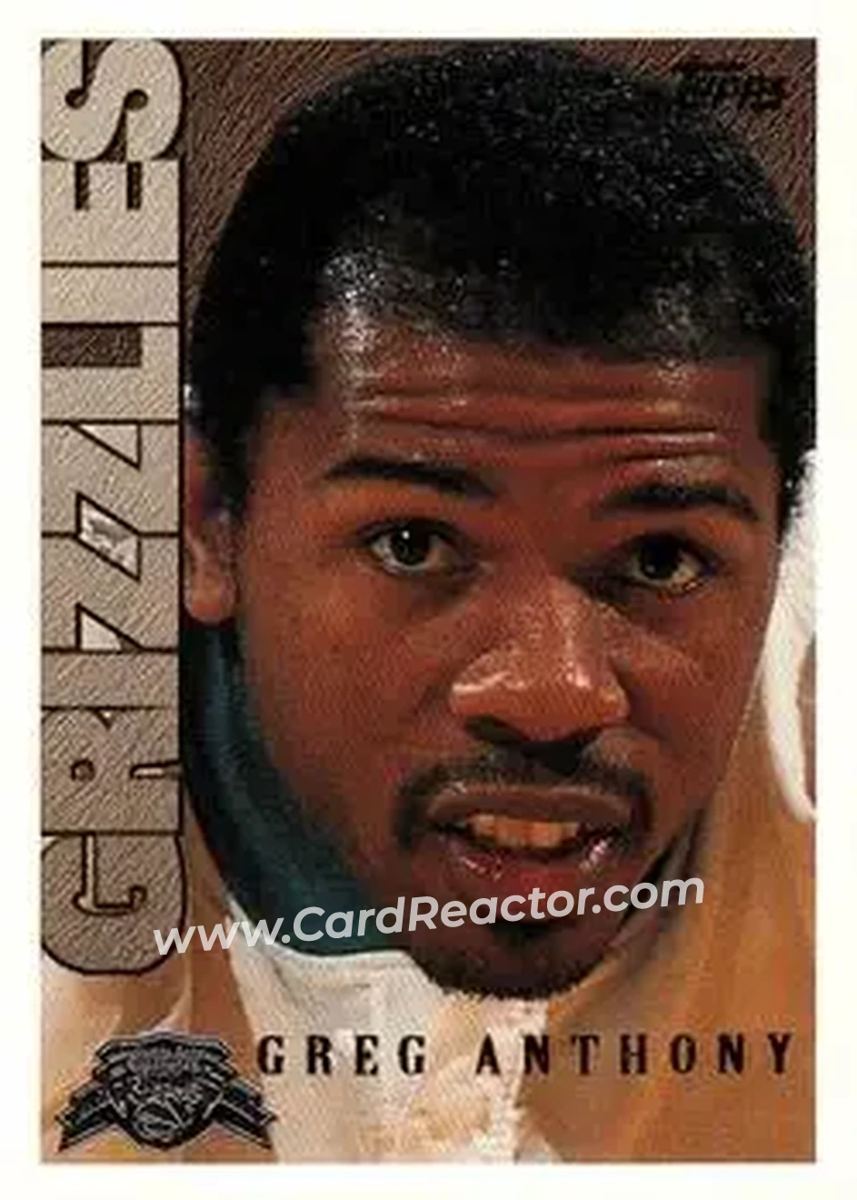 Front of Greg Anthony
