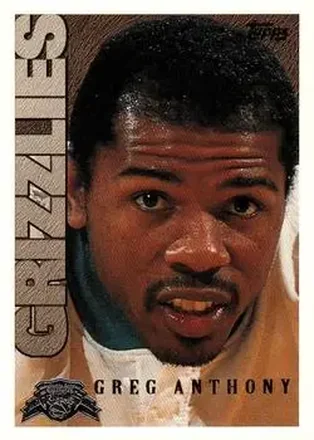 1995-96 Topps #178 Inaugural Season Greg Anthony