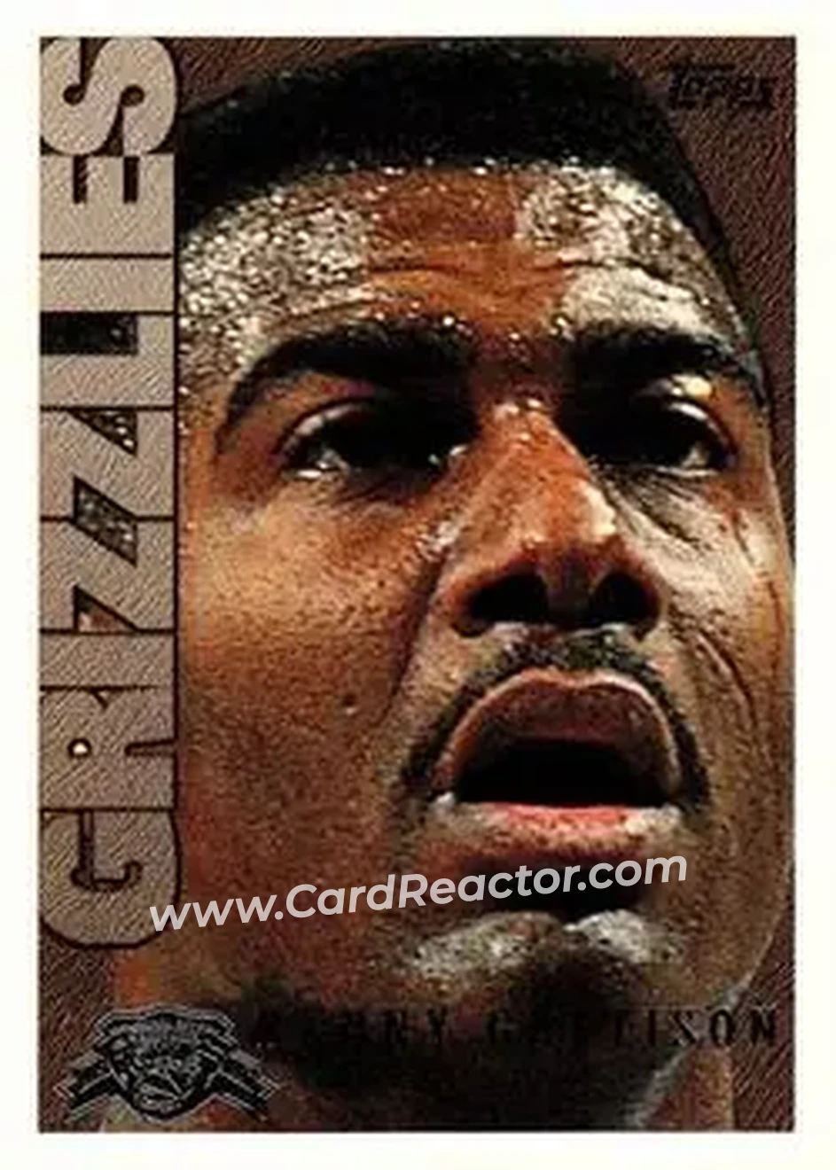 Front of Kenny Gattison