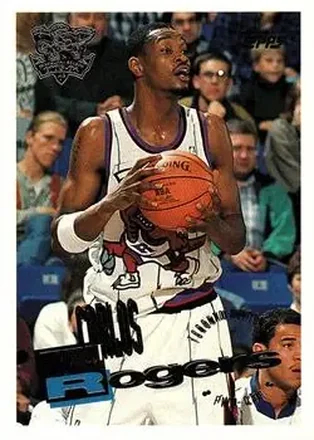 1995-96 Topps #233 Inaugural Season Carlos Rogers