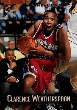 1995-96 Topps Gallery #103 Clarence Weatherspoon