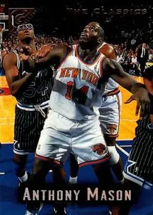 1995-96 Topps Gallery #108 Anthony Mason
