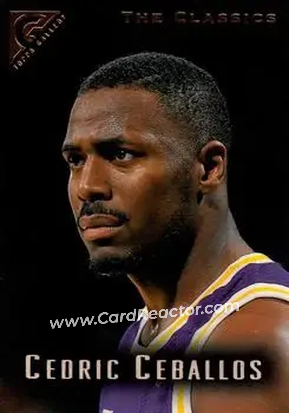 Front of Cedric Ceballos