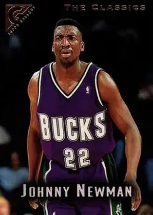 1995-96 Topps Gallery #111 Johnny Newman