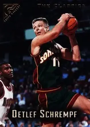 1995-96 Topps Gallery #115 Detlef Schrempf