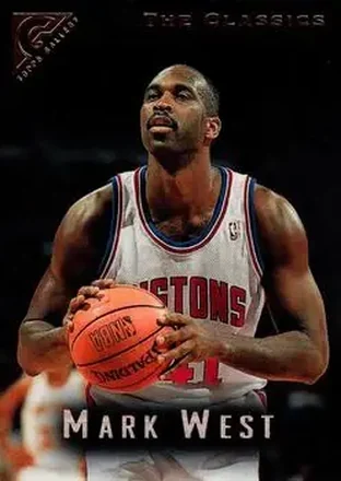 1995-96 Topps Gallery #128 Mark West