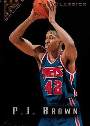 1995-96 Topps Gallery #129 P.J. Brown
