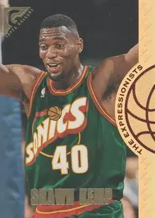 1995-96 Topps Gallery #EX1 Expressionists Shawn Kemp