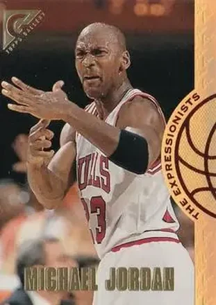 1995-96 Topps Gallery #EX2 Expressionists Michael Jordan