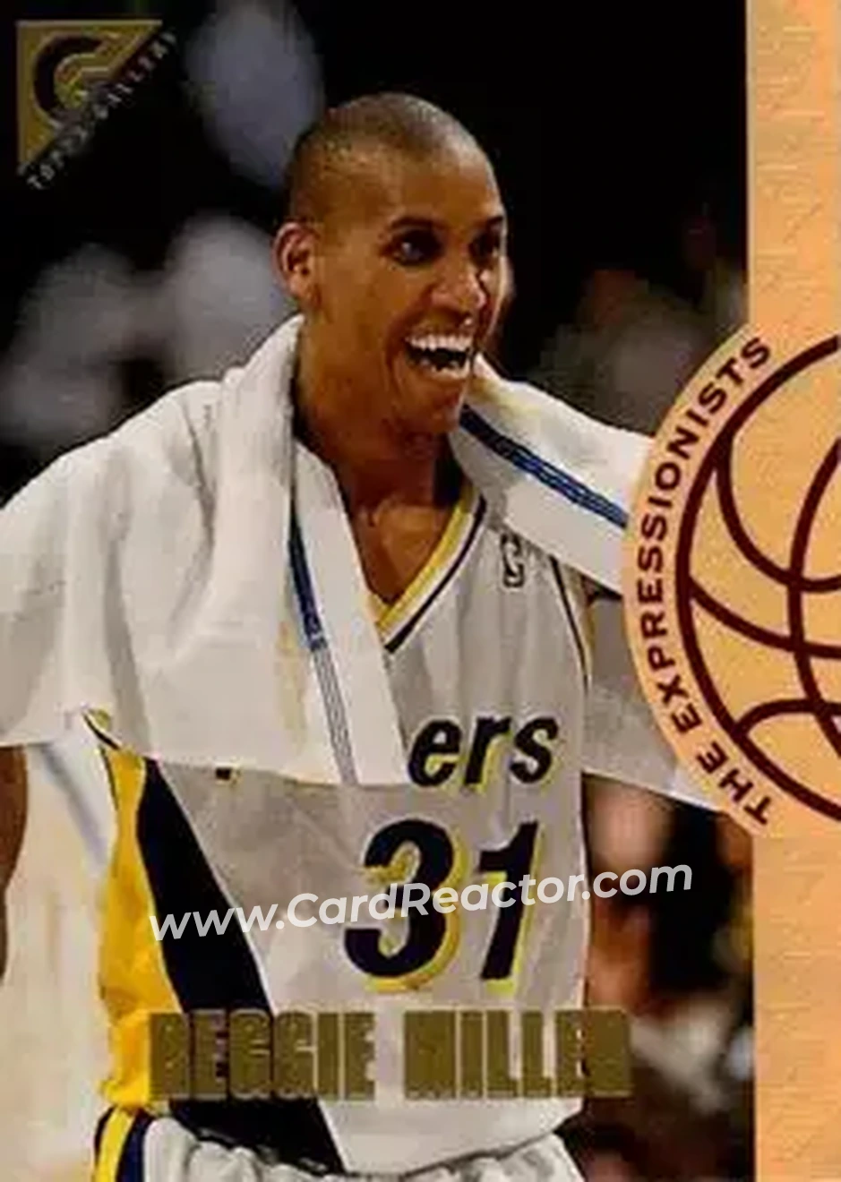 Front of Reggie Miller
