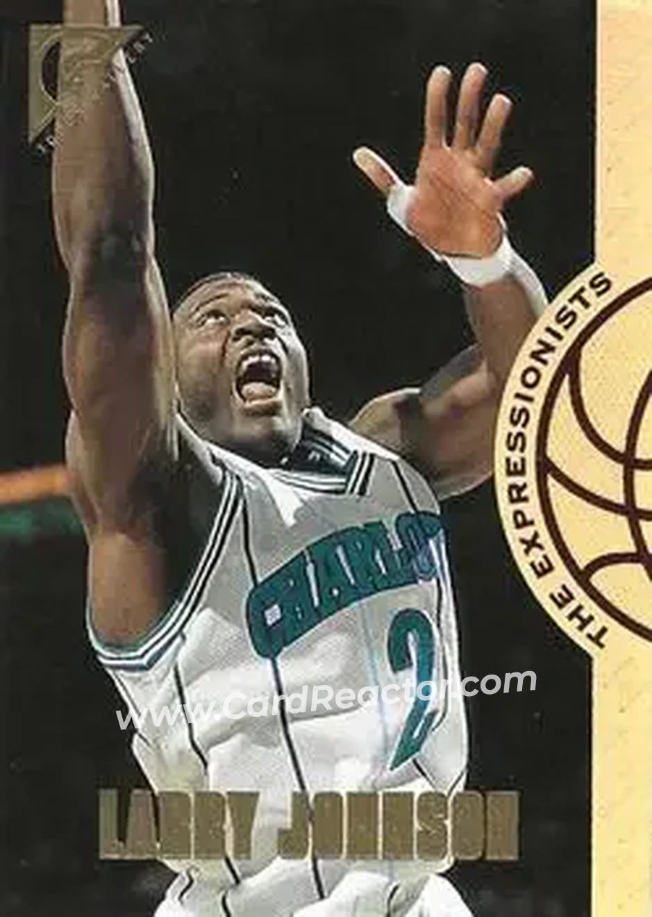 Front of Larry Johnson