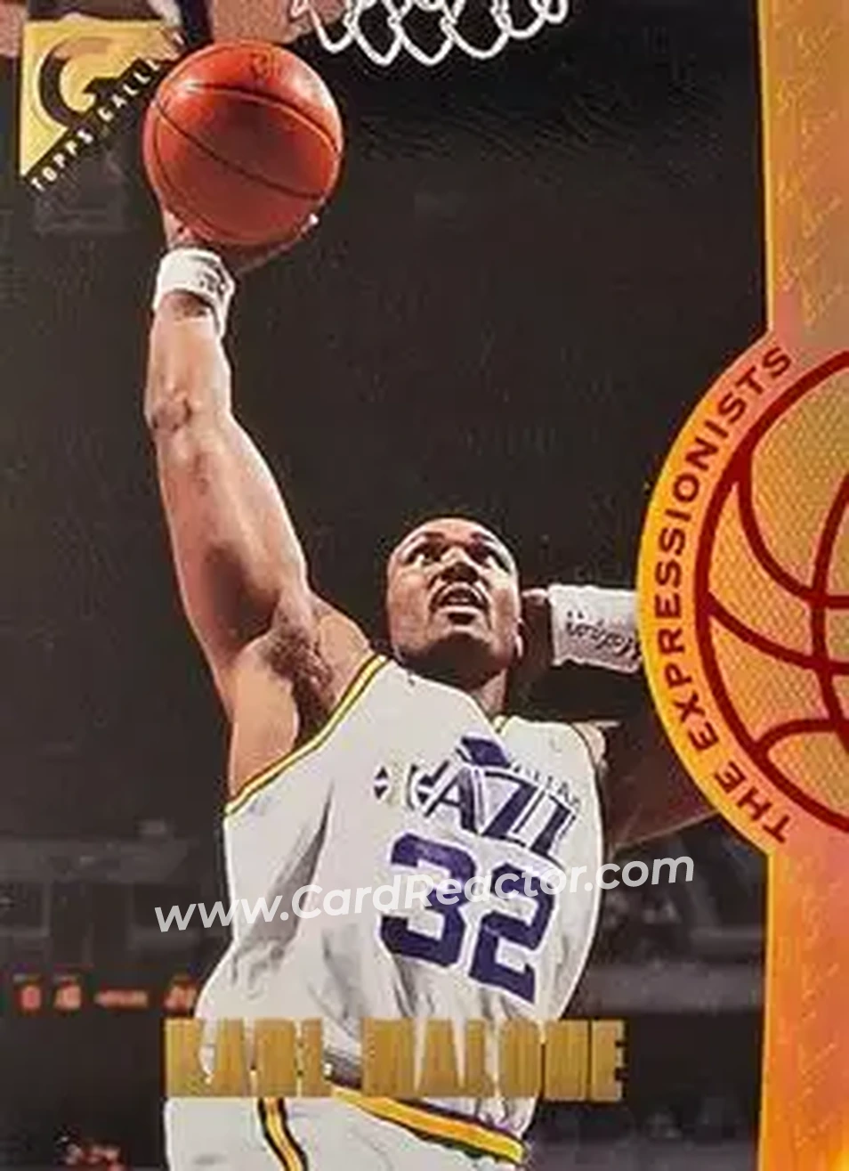 Front of Karl Malone