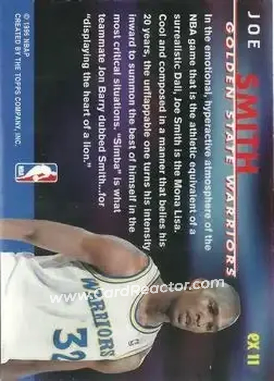 Back of Joe Smith