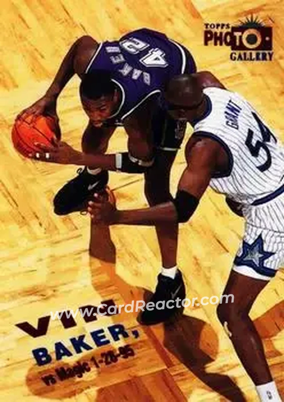 Front of Vin Baker