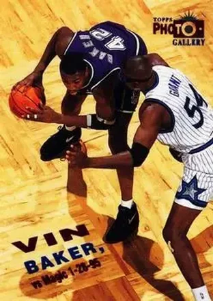 1995-96 Topps Gallery #PG1 Photo Gallery Vin Baker