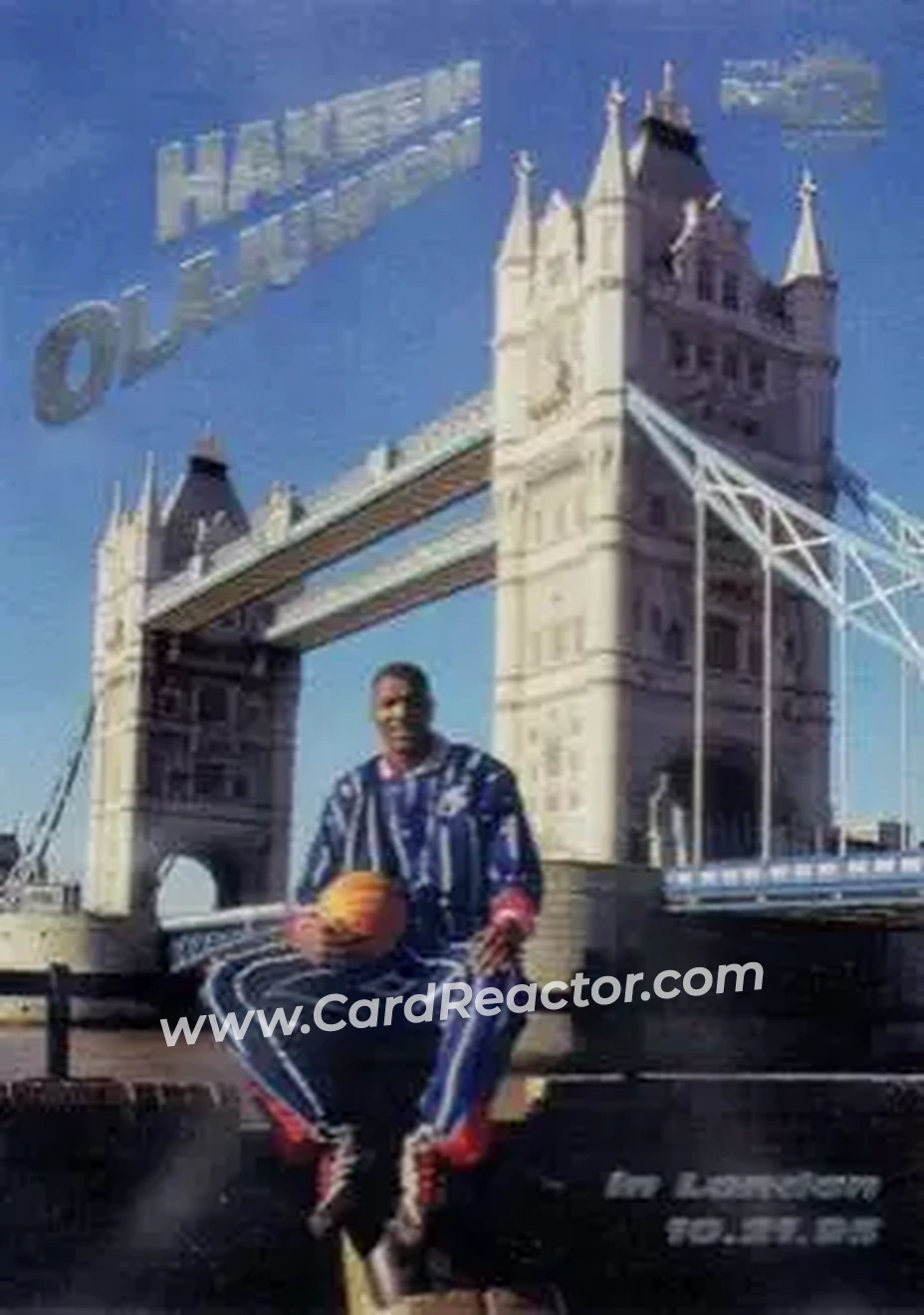 Front of Hakeem Olajuwon