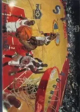 1995-96 Topps Gallery #PG5 Photo Gallery Stacey Augmon