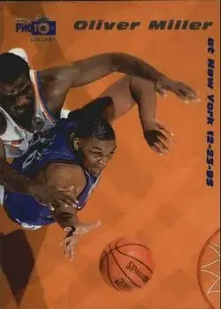 1995-96 Topps Gallery #PG6 Photo Gallery Oliver Miller