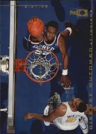 1995-96 Topps Gallery #PG8 Photo Gallery Dikembe Mutombo
