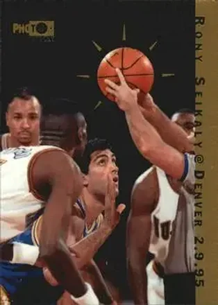 1995-96 Topps Gallery #PG9 Photo Gallery Rony Seikaly
