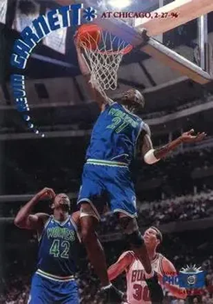 1995-96 Topps Gallery #PG15 Photo Gallery Kevin Garnett