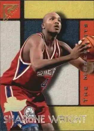 1995-96 Topps Gallery #23 Player's Private Issue Sharone Wright