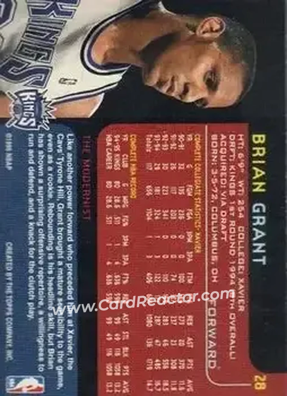 Back of Brian Grant
