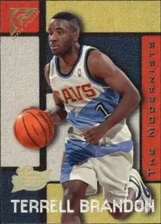1995-96 Topps Gallery #29 Player's Private Issue Terrell Brandon