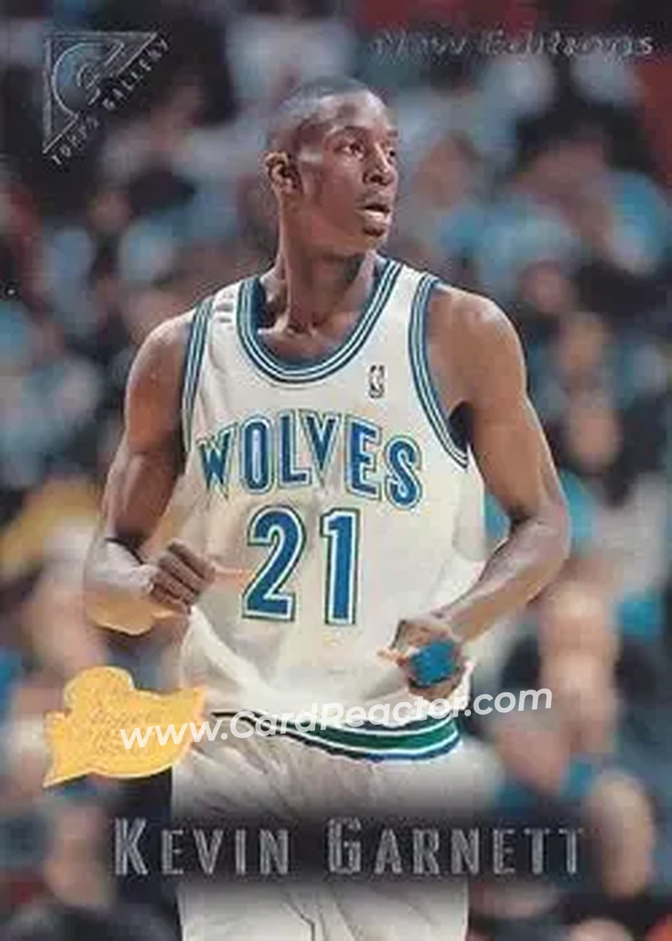 Front of Kevin Garnett