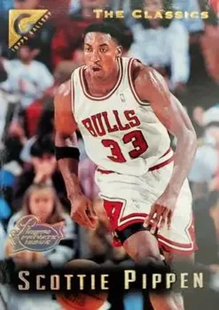 1995-96 Topps Gallery #61 Player's Private Issue Scottie Pippen