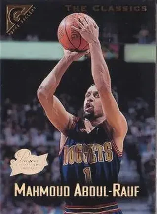 1995-96 Topps Gallery #67 Player's Private Issue Mahmoud Abdul-Rauf