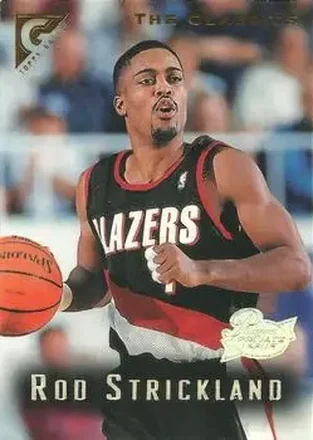 1995-96 Topps Gallery #70 Player's Private Issue Rod Strickland
