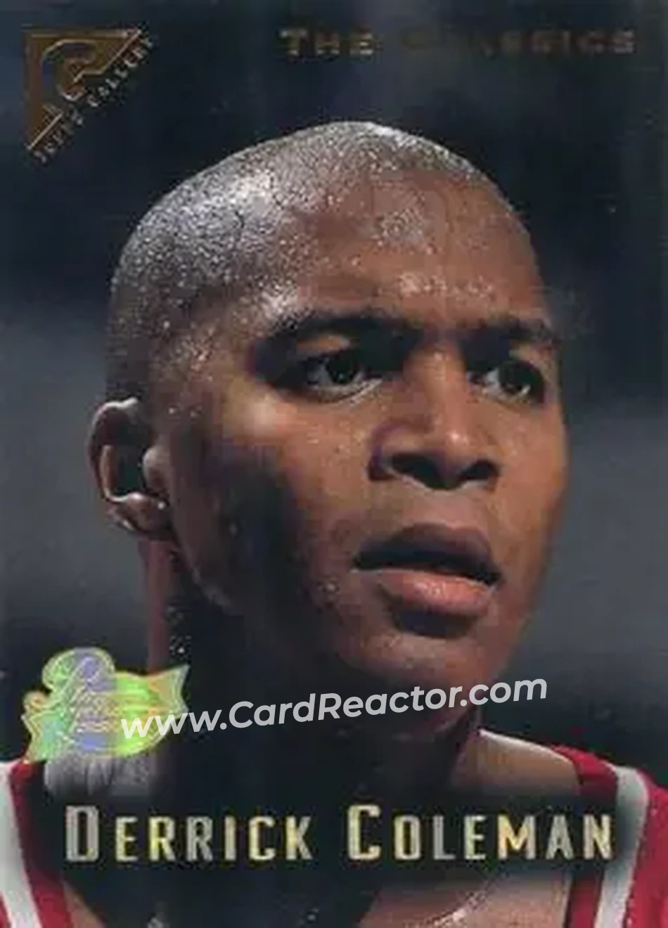 Front of Derrick Coleman