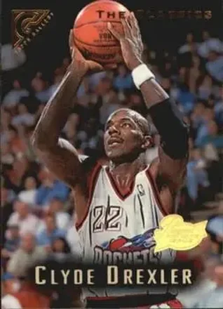 1995-96 Topps Gallery #74 Player's Private Issue Clyde Drexler