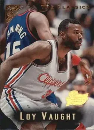 1995-96 Topps Gallery #77 Player's Private Issue Loy Vaught