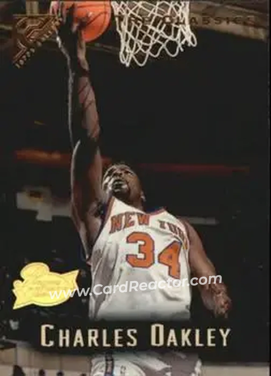 Front of Charles Oakley