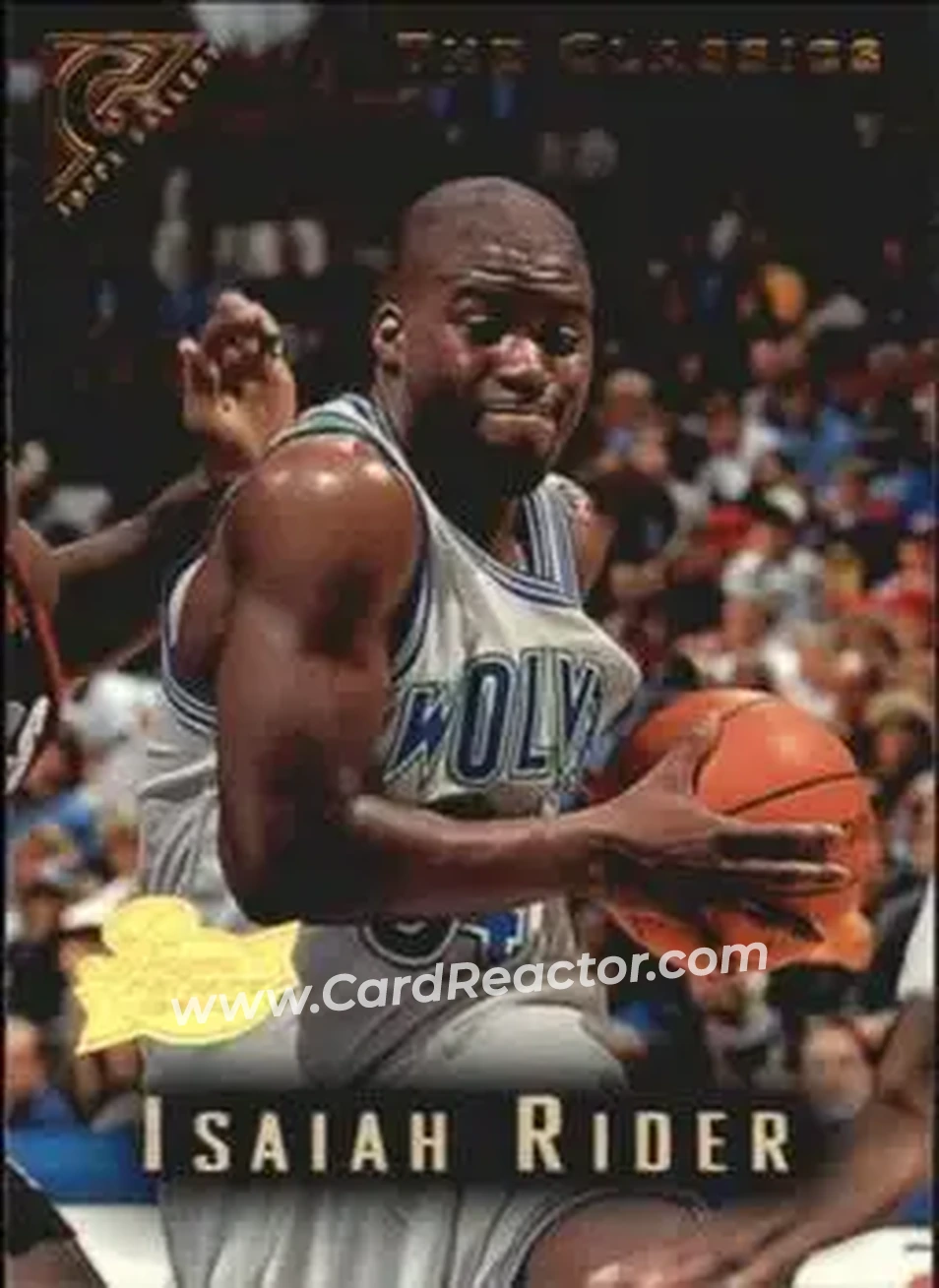 Front of Isaiah Rider