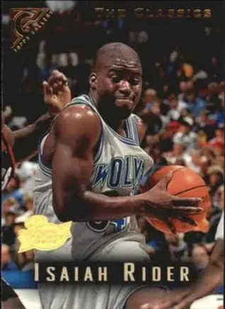 1995-96 Topps Gallery #83 Player's Private Issue Isaiah Rider