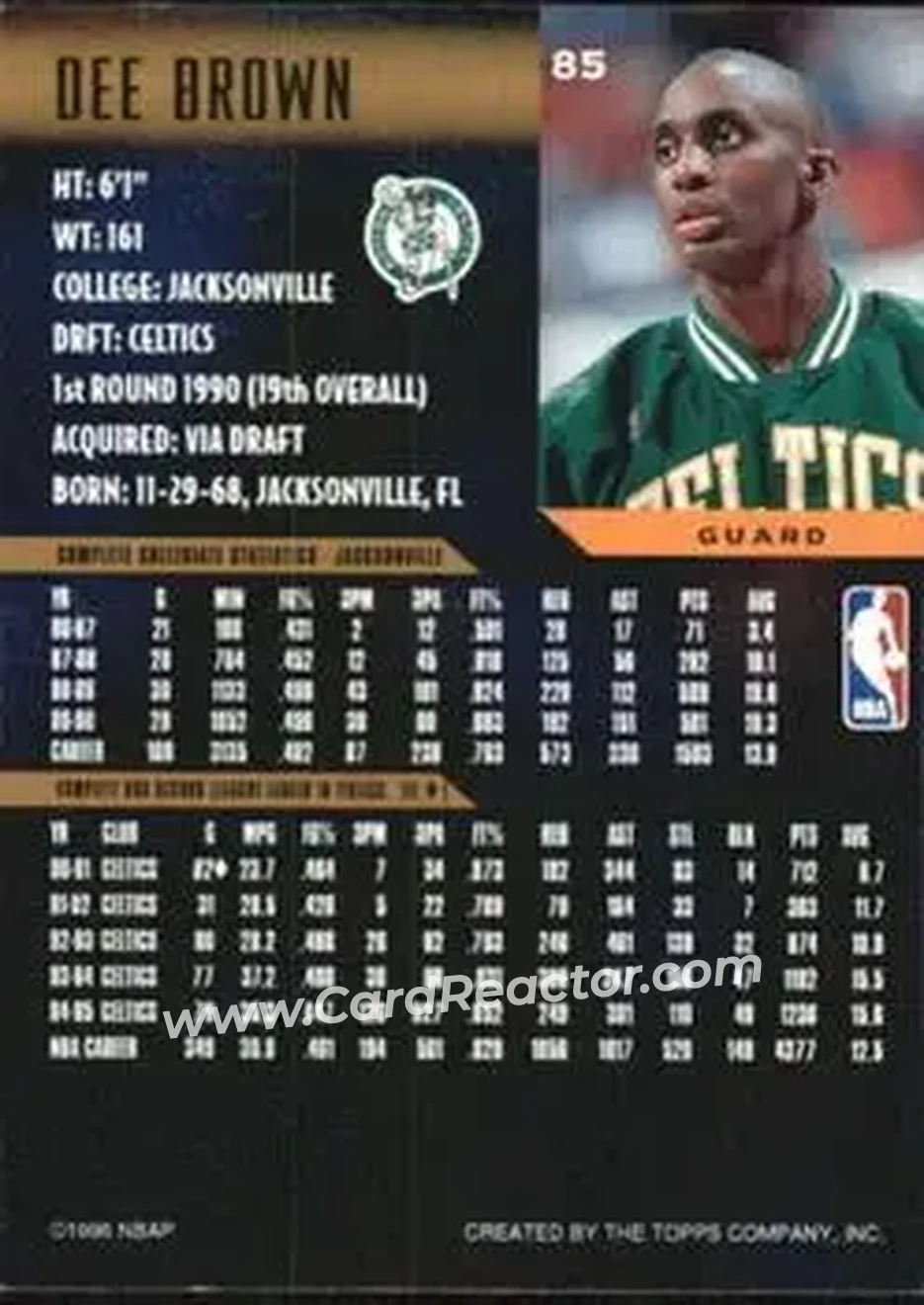 Back of Dee Brown