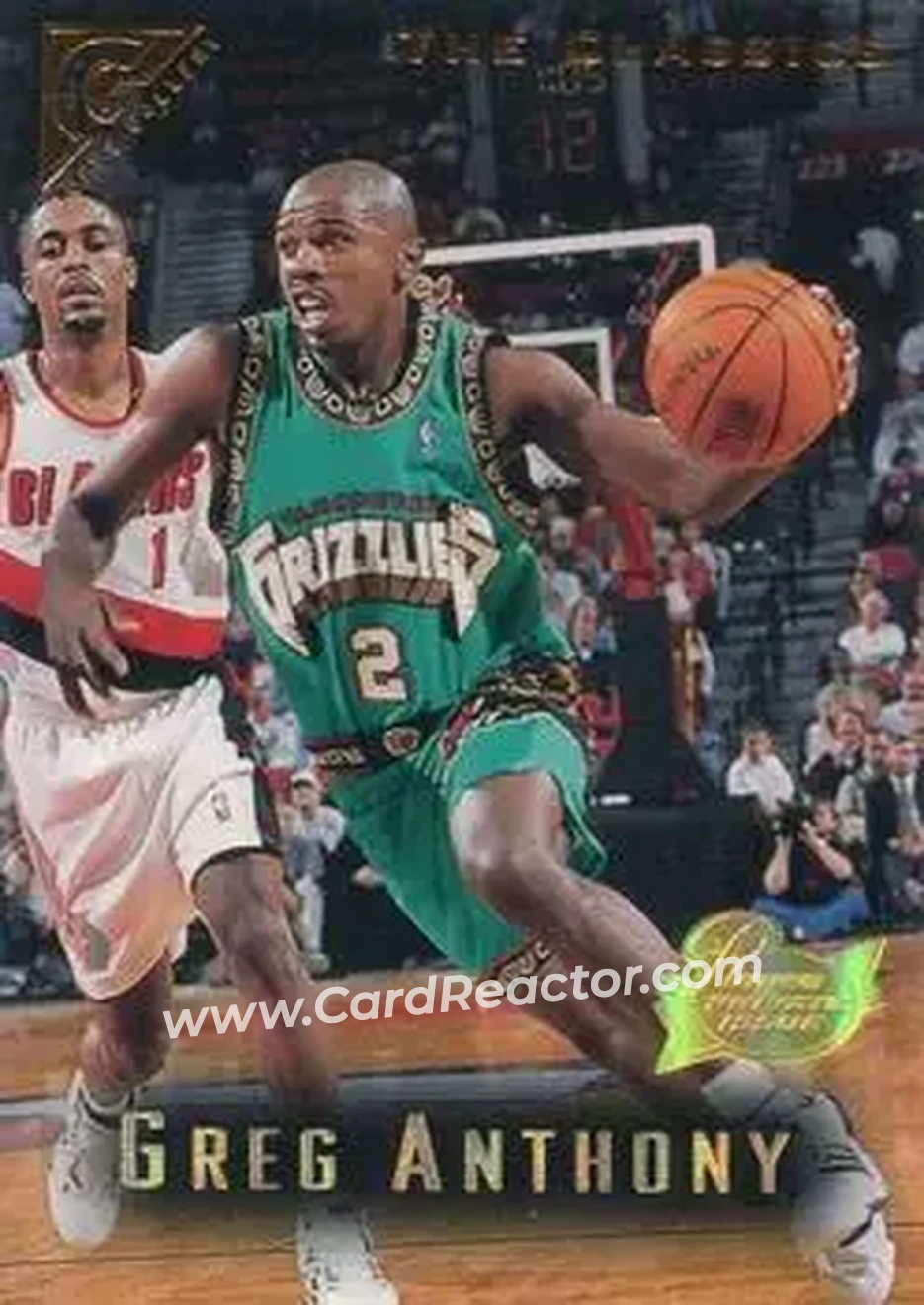 Front of Greg Anthony