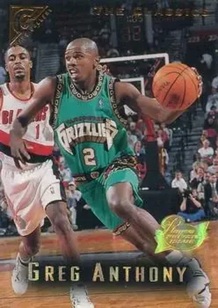1995-96 Topps Gallery #88 Player's Private Issue Greg Anthony