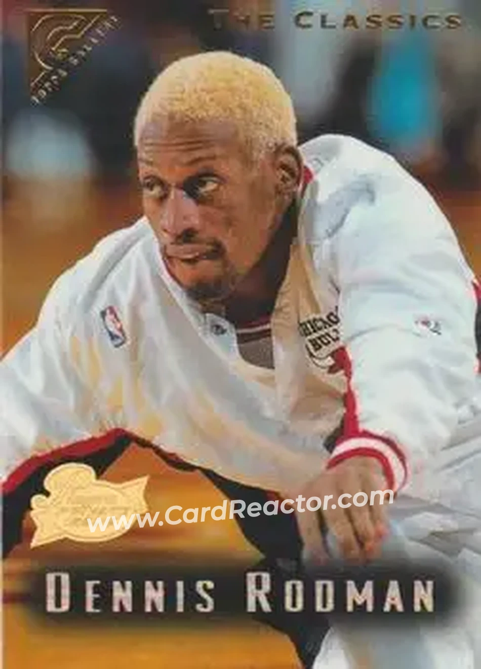 Front of Dennis Rodman