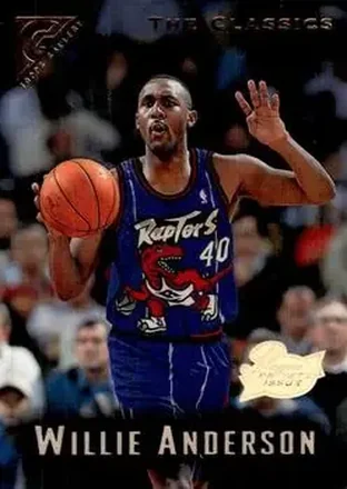 1995-96 Topps Gallery #91 Player's Private Issue Willie Anderson