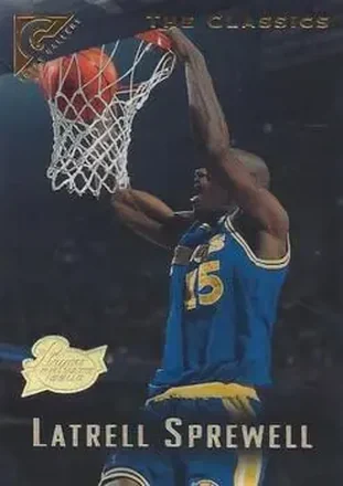 1995-96 Topps Gallery #100 Player's Private Issue Latrell Sprewell