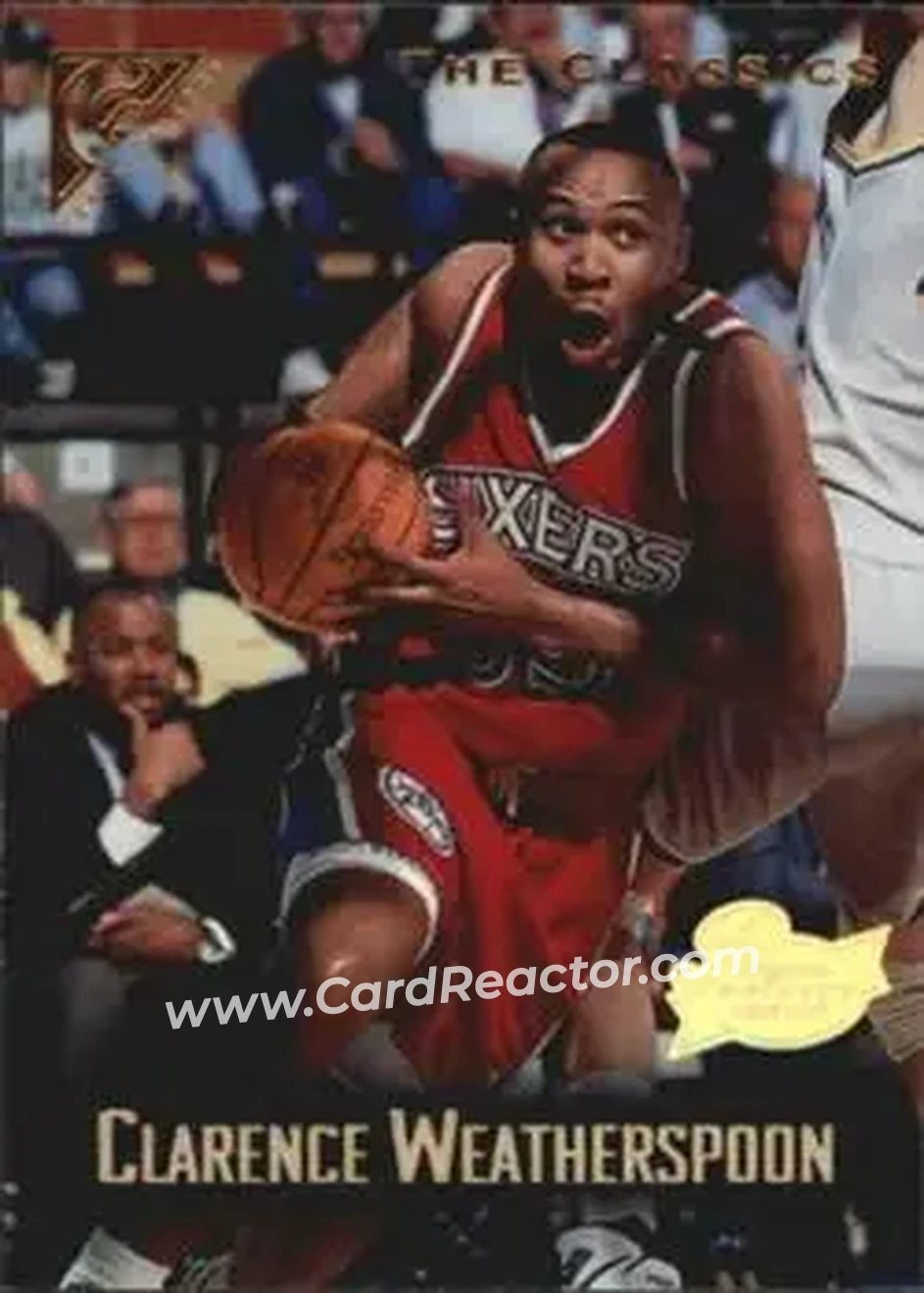 Front of Clarence Weatherspoon