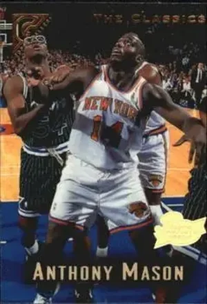 1995-96 Topps Gallery #108 Player's Private Issue Anthony Mason
